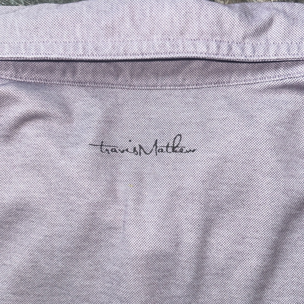 Travis Mathew Light Purple And Gray Short Sleeve Polo
Men’s L The Ledges Golf - Picture 8 of 8